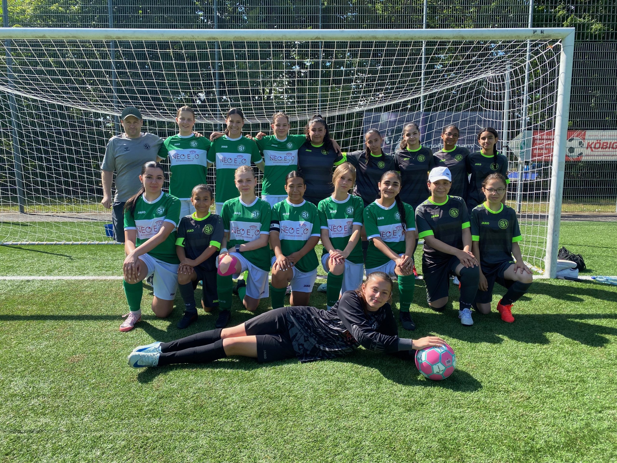 B-Jugend Mädchen Teamfoto