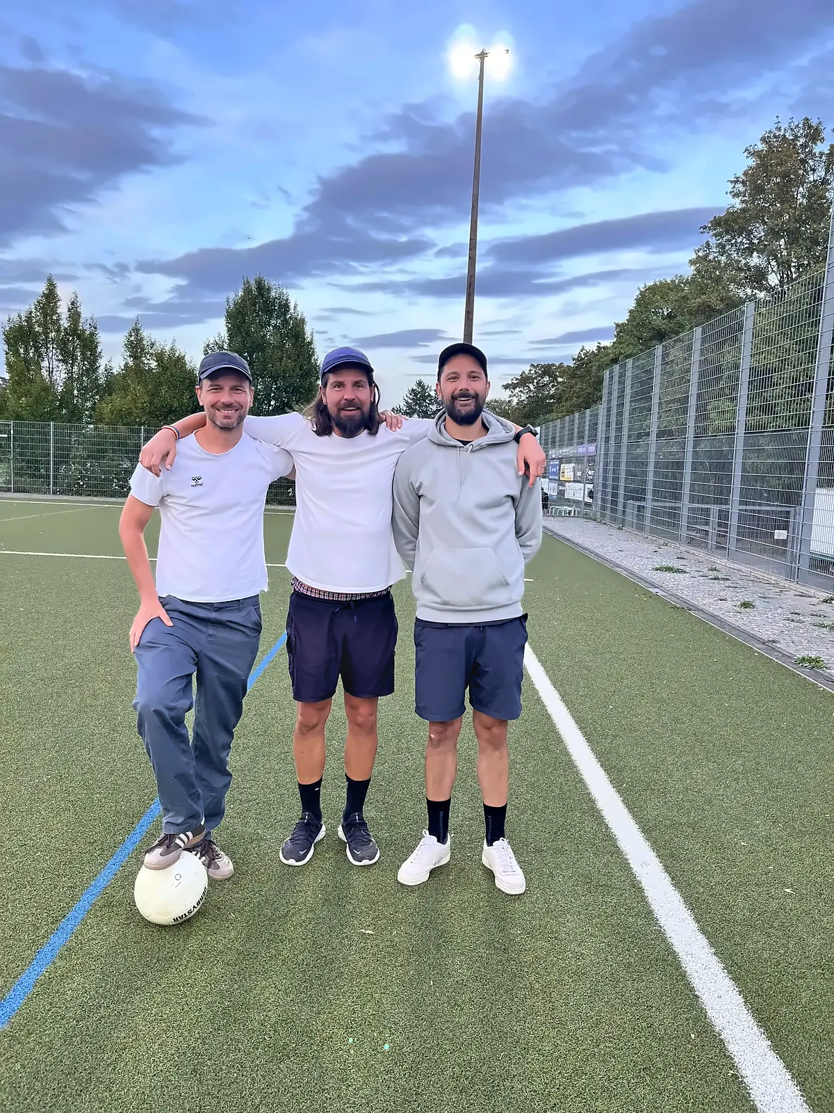 Trainerteam der C2-Jugend der FVgg. 1903 Mainz-Mombach