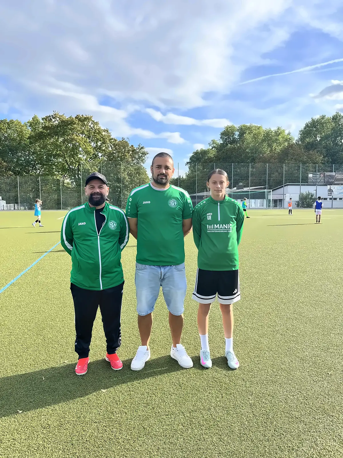 Trainerteam der D3-Jugend der FVgg. 1903 Mainz-Mombach